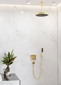 Термостат для 2 потребителей Hansgrohe ShowerSelect шлифованная бронза 15763140, 3