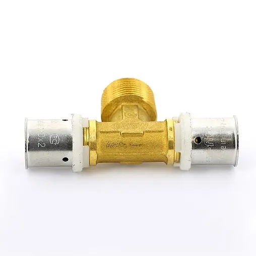 Тройник пресс переходной 20мм x ¾"н x 20мм Uni-fitt 708G7370 Тройник пресс переходной 20мм x ¾"н x 20мм Uni-fitt 708G7370