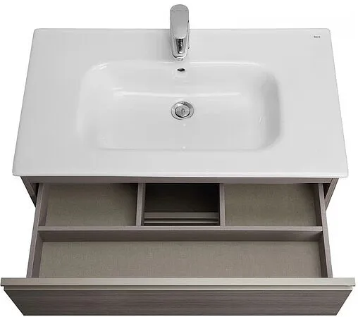Тумба под умывальник Roca The Gap 80 городской дуб A857406402