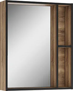 Зеркало Домино Alfa 60 дуб галифакс табак DA6103HZ, 1