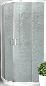 Душевое ограждение 800x800мм матовое стекло Roltechnik Lega Line LLR2/800 555-8000000-00-11, 1