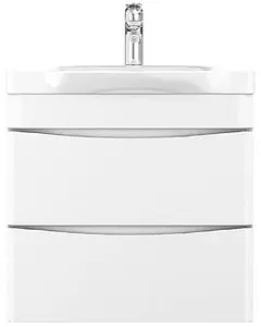 Тумба под умывальник подвесная Am.Pm Like 65 белый M80FHX0652WG Тумба под умывальник подвесная Am.Pm Like 65 белый M80FHX0652WG, 3