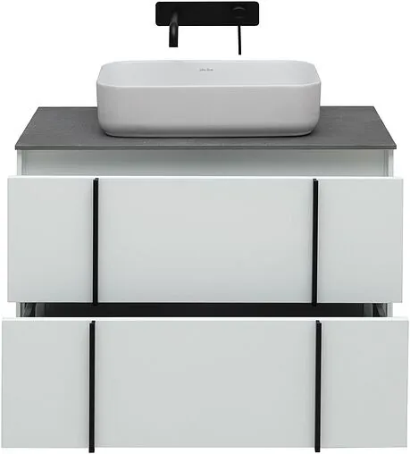 Тумба-умывальник подвесная Allen Brau Reality 80 белый 1.32005.WM+