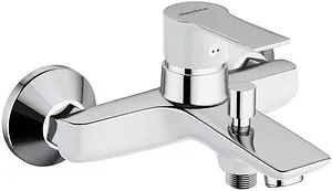 Смеситель для ванны Damixa Origin Elegance белый/хром 841000000 Смеситель для ванны Damixa Origin Elegance белый/хром 841000000, 1