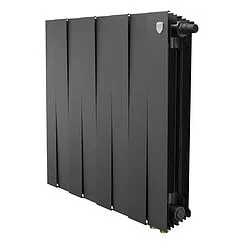 Радиатор биметаллический 8 секций нижнее правое подключение Royal Thermo PianoForte 500 VR80 Noir Sable RTPBVR803050008 Радиатор биметаллический 8 секций нижнее правое подключение Royal Thermo PianoForte 500 VR80 Noir Sable RTPBVR803050008