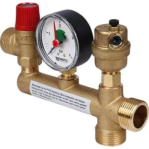 Группа безопасности котла до 32 кВт 1&quot; 2.5 бар Buderus KSS 7747304826, 3