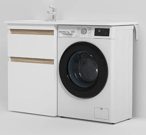 Тумба под умывальник напольная Am.Pm X-Joy 60 белый/светлое дерево M85AFSX0602WG Тумба под умывальник напольная Am.Pm X-Joy 60 белый/светлое дерево M85AFSX0602WG