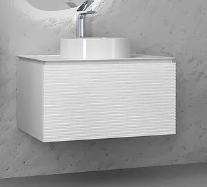 Тумба под умывальник подвесная Jorno Stone 80 белый Stn.01.80/P/W/JR Тумба под умывальник подвесная Jorno Stone 80 белый Stn.01.80/P/W/JR, 3