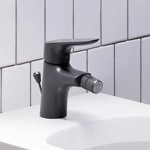 Смеситель для биде Damixa Jupiter чёрный матовый 770240300