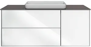 Тумба-умывальник подвесная Kerama Marazzi Plaza Modern 120 белый PL.M.120.3\WHT+ Тумба-умывальник подвесная Kerama Marazzi Plaza Modern 120 белый PL.M.120.3\WHT+, 1