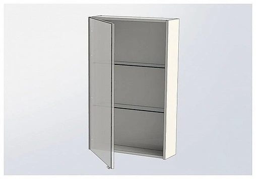 Шкаф-зеркало Aquanet Августа 58 дуб сонома 00210009