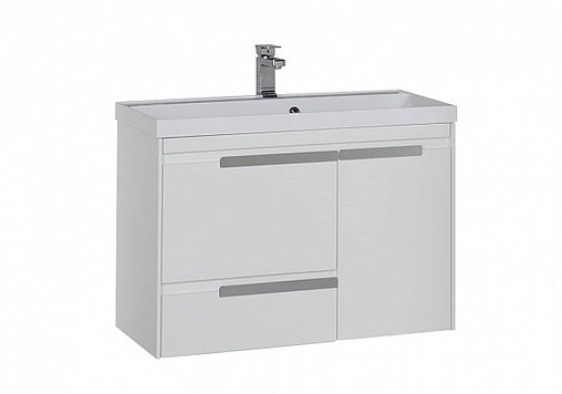 Тумба под умывальник Aquanet Тиволи 90 белый 00180056