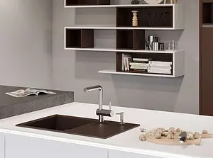 Мойка кухонная Omoikiri Sakaime 79-GR leningrad grey 4993553, 5