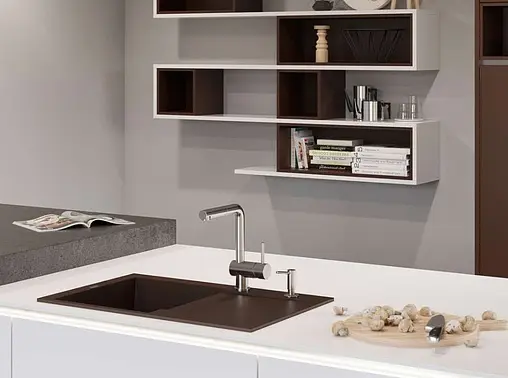 Мойка кухонная Omoikiri Sakaime 79-GR leningrad grey 4993553