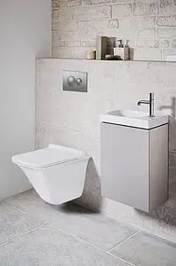 Клавиша смыва для унитаза Loranto 7311 хром матовый Клавиша смыва для унитаза Loranto 7311 хром матовый, 3