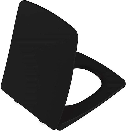 Крышка-сиденье для унитаза с микролифтом VitrA Metropole черный матовый 122-083-009