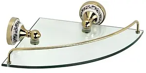 Полка Fixsen Bogema gold золото/с рисунком FX-78503AG, 1