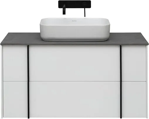 Тумба-умывальник подвесная Allen Brau Reality 100 белый 1.32007.WM+