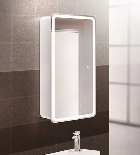 Шкаф-зеркало BelBagno 80x40 белый SPC-MAR-400/800-1A-LED-TCH