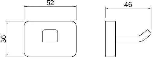 Крючок Aquatek Либра хром AQ4301CR