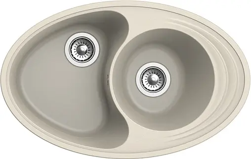 Мойка кухонная Ewigstein Elegant E-W90KF бежевый