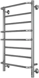 Полотенцесушитель электрический лесенка Terminus Евромикс П8 500х850 электро quick touch полированная сталь 4670078531292, 1