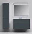 Тумба-умывальник подвесная Am.Pm Inspire 2.0 100 графит M50AFHX1003GM+