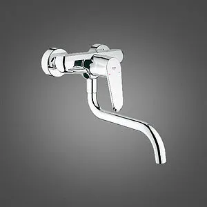 Смеситель для кухни настенный Grohe Eurodisc Cosmopolitan хром 33772002 Смеситель для кухни настенный Grohe Eurodisc Cosmopolitan хром 33772002, 3