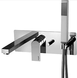 Смеситель для ванны скрытого монтажа Paffoni Tango хром TA001CR Смеситель для ванны скрытого монтажа Paffoni Tango хром TA001CR, 1