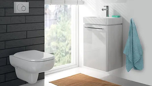 Унитаз подвесной безободковый Geberit Smyle Square Rimfree белый 500.210.01.1