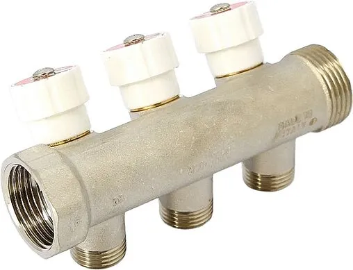 Коллектор регулирующий проходной 3 отвода 1"в/н x ½"к Uni-fitt 404N4230 Коллектор регулирующий проходной 3 отвода 1"в/н x ½"к Uni-fitt 404N4230