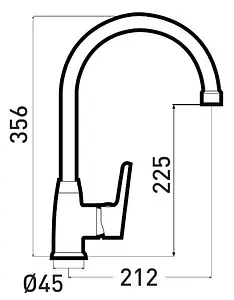 Смеситель для кухни Gross Aqua Vista хром 3205267C-B01 Смеситель для кухни Gross Aqua Vista хром 3205267C-B01, 2
