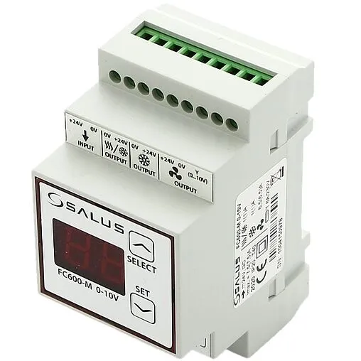 Дополнительный модуль для терморегулятора Salus белый FC600-M