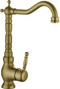 Смеситель для кухни Swedbe Selene бронза 7143, 1