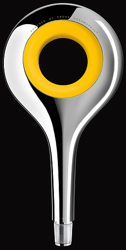 Лейка ручного душа Grohe Rainshower Icon хром/желтый 27446000 Лейка ручного душа Grohe Rainshower Icon хром/желтый 27446000