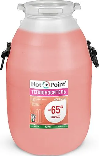 Теплоноситель (Антифриз) этиленгликоль HotPoint 65 50кг 5051065050