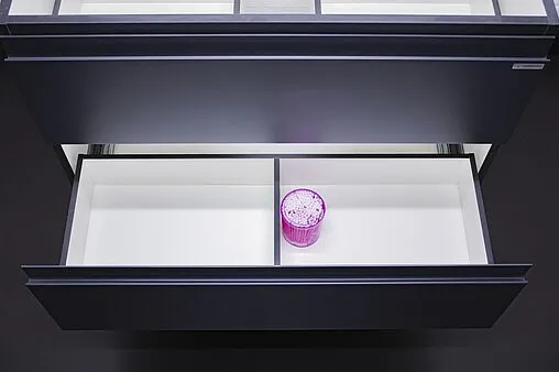 Тумба-умывальник подвесная Домино Graffo 80 графит DGr2101T+S-UM-MOD80SL/1