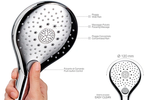 Душевая стойка Bossini Syncronia хром DD3002.030