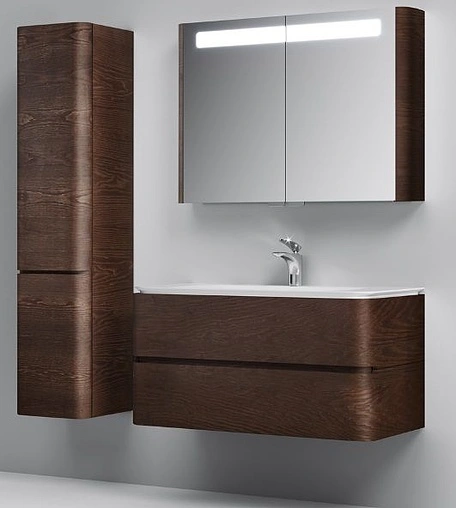 Тумба под умывальник подвесная Am.Pm Sensation 100 табачный дуб M30FHX1002TF