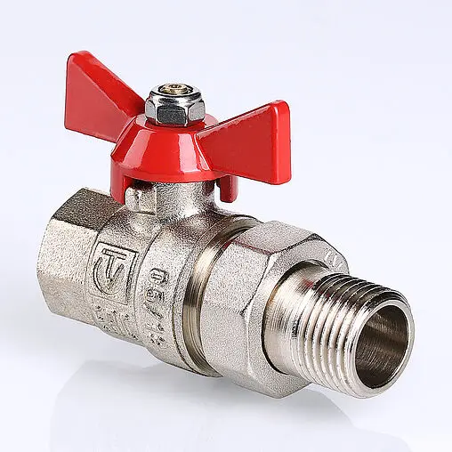 Кран шаровый с американкой ½"в x ½"н Valtec Base VT.227.N.04 Кран шаровый с американкой ½"в x ½"н Valtec Base VT.227.N.04