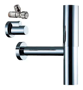 Сифон бутылочный для раковины Hansgrohe Flowstar хром 52120000, 1