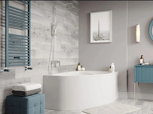 Ванна акриловая Vagnerplast Flora 150x100 L VPBA151FLA3LX-04