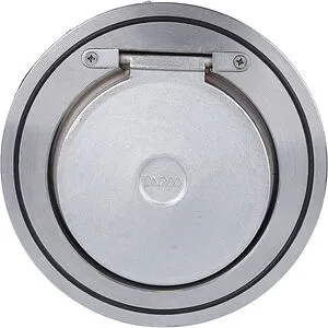 Клапан обратный поворотный одностворчатый межфланцевый Ду200 Ру16 Tecofi CB5440-0200 Клапан обратный поворотный одностворчатый межфланцевый Ду200 Ру16 Tecofi CB5440-0200, 1