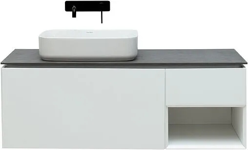 Тумба-умывальник подвесная Allen Brau Infinity 120 L белый 1.21006.WM+