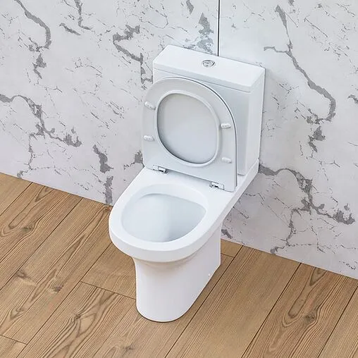 Унитаз-компакт безободковый Damixa Skyline белый DX35C8600SC Унитаз-компакт безободковый Damixa Skyline белый DX35C8600SC