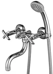 Смеситель для ванны Lemark Practic хром LM7512C Смеситель для ванны Lemark Practic хром LM7512C, 1