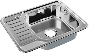 Мойка кухонная IDDIS Barse 65 R хром BAR65PRi77, 3