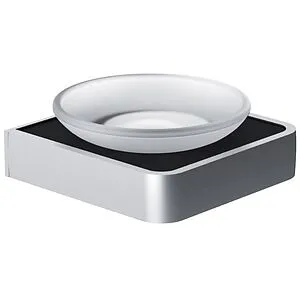 Мыльница Damixa Jupiter чёрный матовый/алюминийм DA7734200, 1