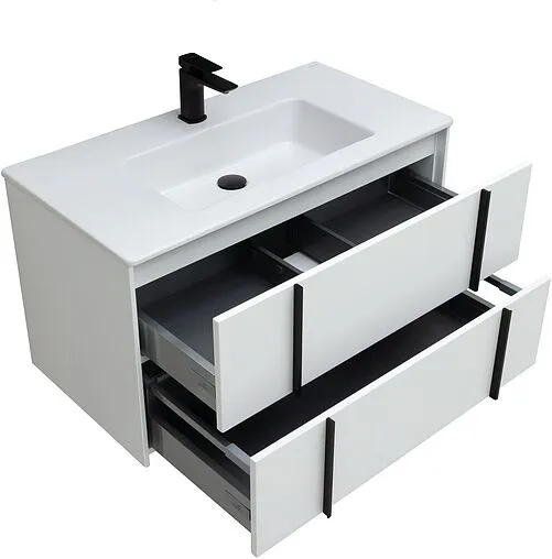 Тумба-умывальник подвесной Allen Brau Reality 90 белый 1.32006.WM+