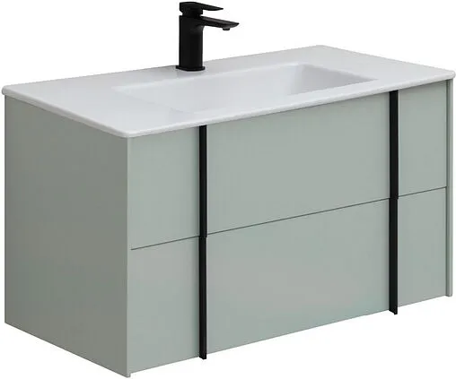 Тумба под умывальник подвесная Allen Brau Reality 90 папирус 1.32006.PWM